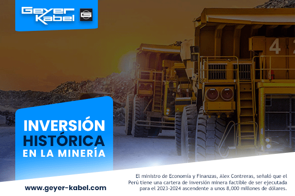 Perú tiene cartera de inversión minera factible de US$ 8,000 millones al 2024